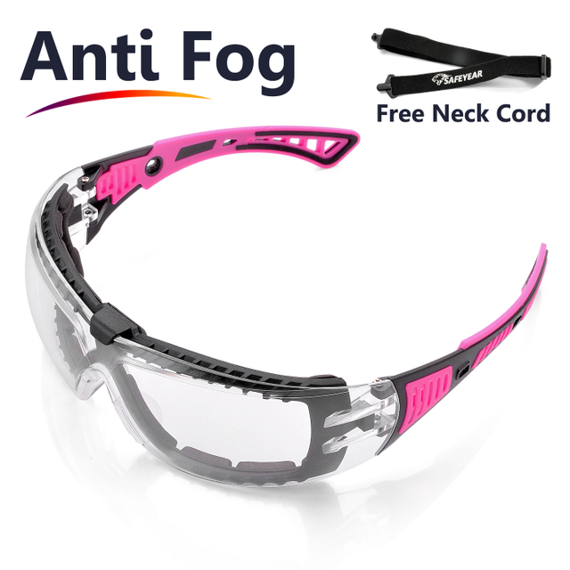 Lady Design Anti Fog Safety Glasses SG010