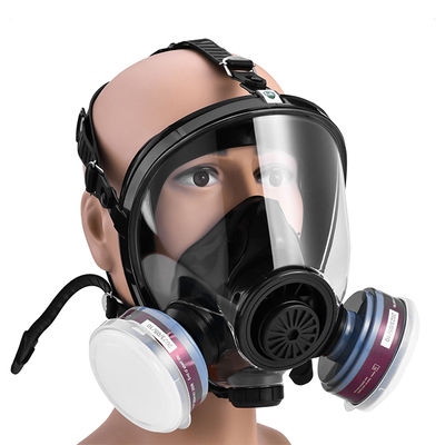 Chemical Resistant Respirator With Filters GM8000