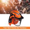 Safety Helmets & Face Shield & Earmuff M-5009 Red