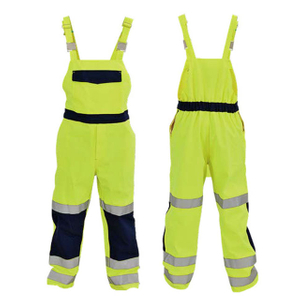 Yellow Bib Overalls Safety Workwear G-3036