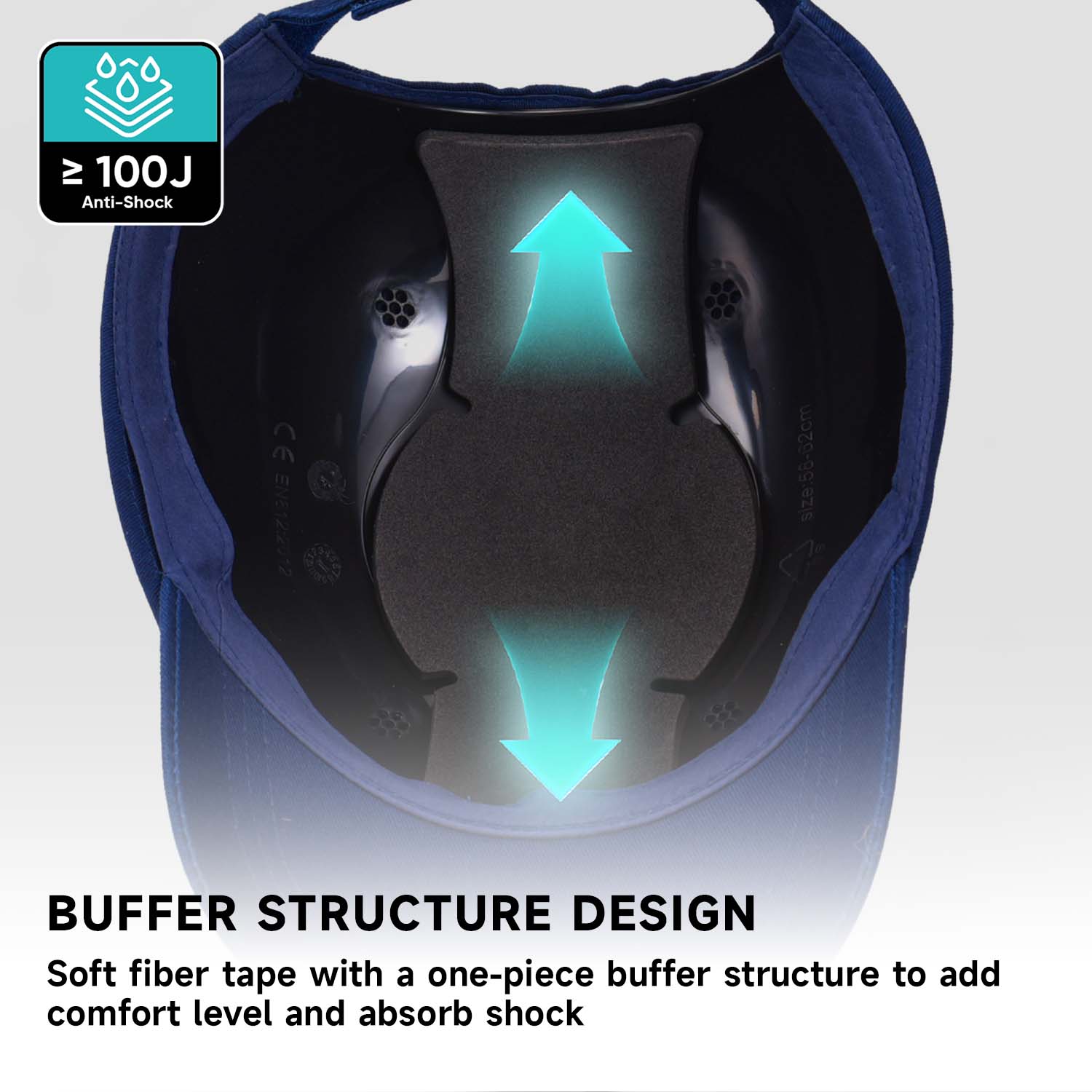 Light Sport Safety Cap WH-001 Blue