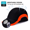 Athletic Sport Safety Cap WH001 Dark Orange