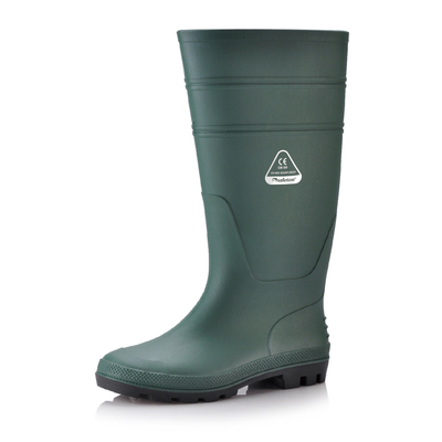 PVC Gum Rain Boots W-6036 Green