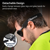 Black Lens Safety Sunglasses SG002 Black