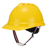 Yellow Industrial Safety Helmet W-002