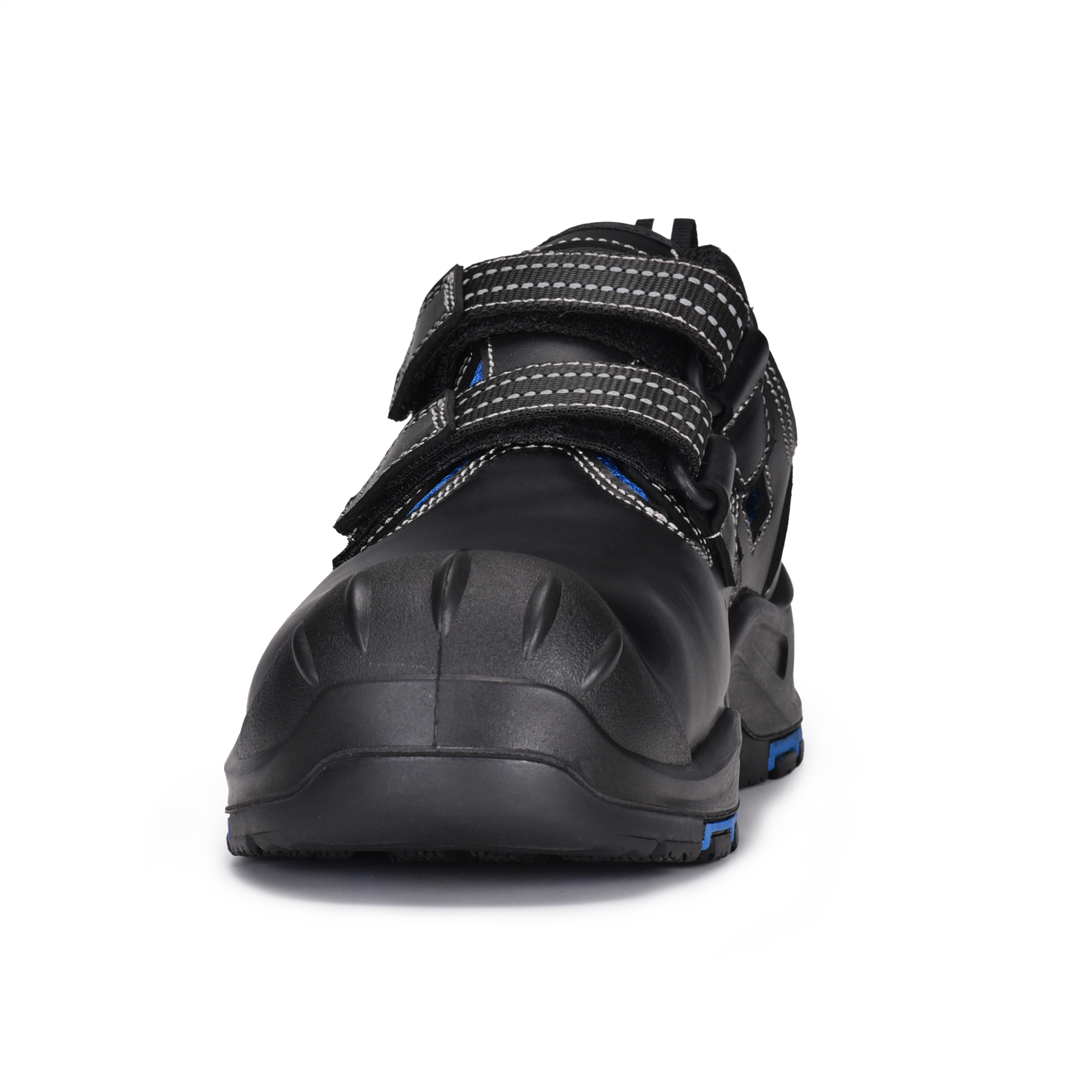 Velcro Design Safety Sandals L-7585 Blue / Metal Free