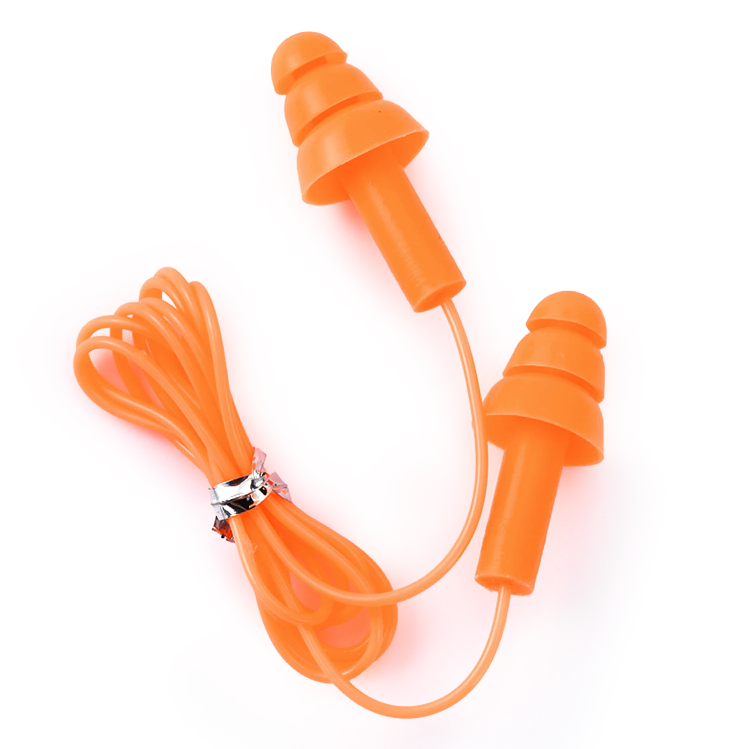 Hearing Protection With String EC-2001C Orange