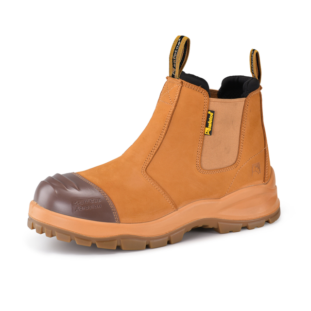 Mens Slip on Chelsea Work Boots M-8025NB-YEAU