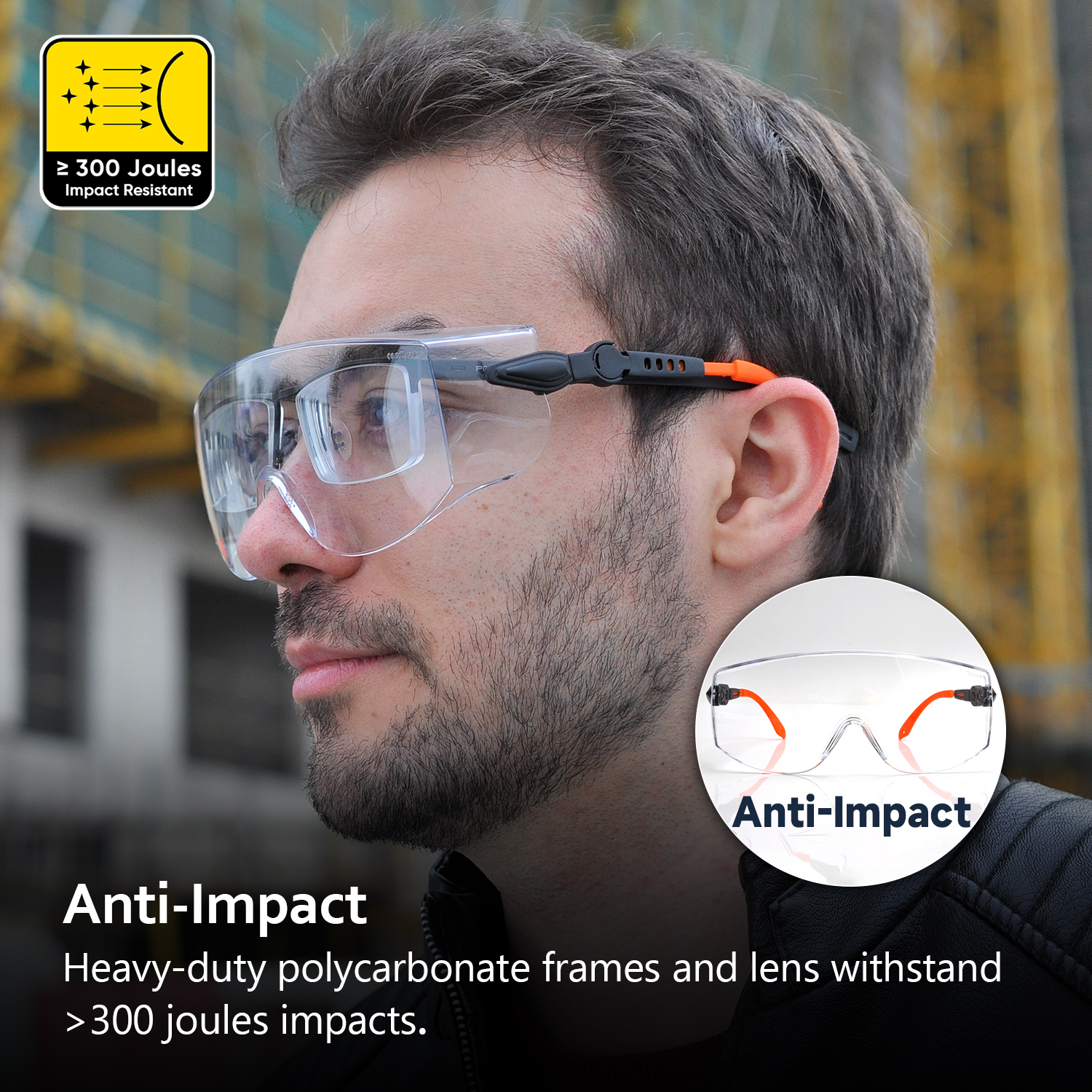 Over Glasses Worker Safety Goggles SG009