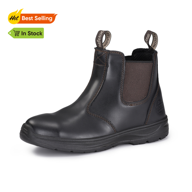 Womens Non Slip Work Shoes Best Composite Toe Pull on Womens Work Boots M-8025W