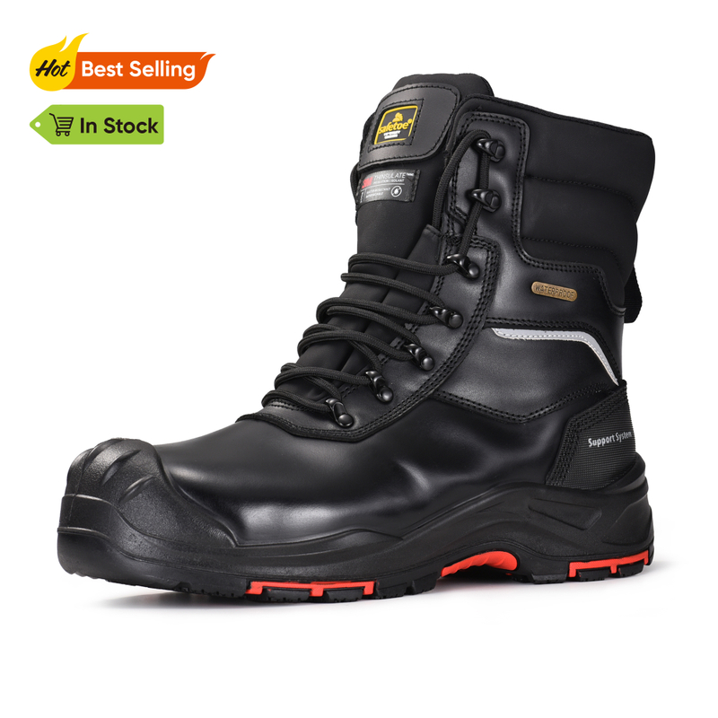 Water Resistant Membrane Lining Work Boots For Men Workers In Extreme Winter H-9552