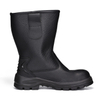  Steel Toe Industrial & Construction Boots for Men Working H-9430 Black