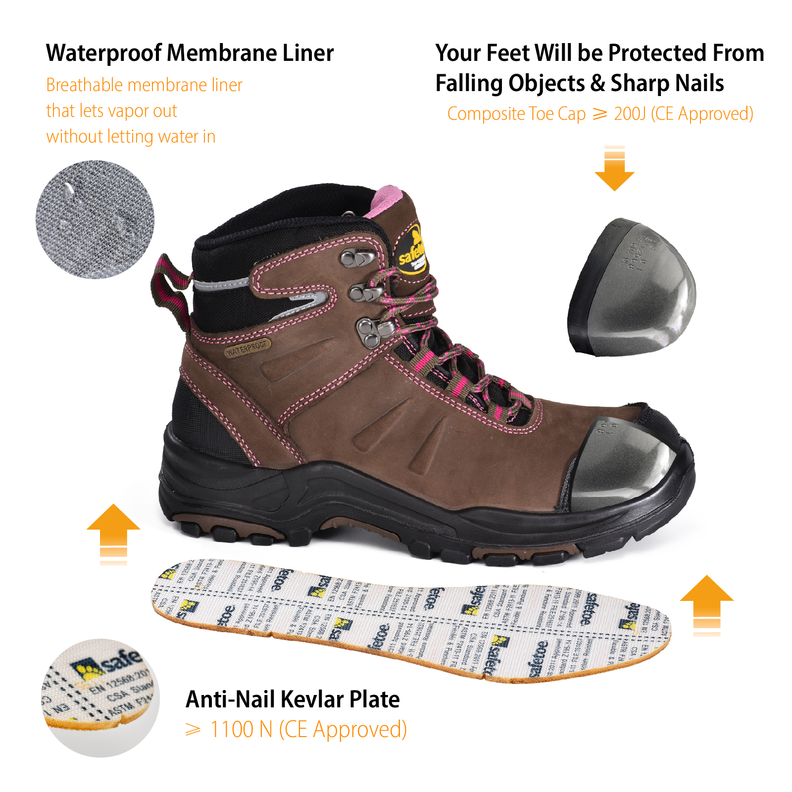 2-M-8553 new-women waterproof boots 2-M-8553 new-women waterproof boots