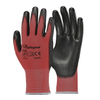 PU Coated Heavy Duty Work Gloves PN8003 Red