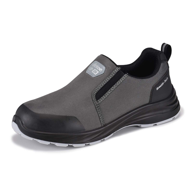 Sport Type Safety Shoes Breathable Work Shoes L-7561 Grey