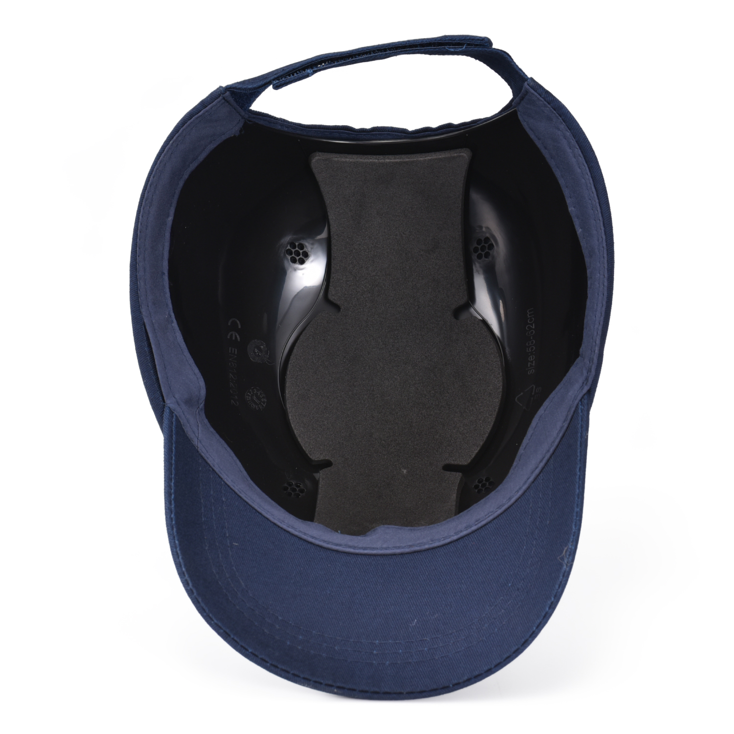 Construction Baseball Design Safety Work Cap WH001 Dark Blue