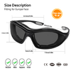 Ultra-Comfort Anti-Fog Safety Glasses with Cushioned Inner Foam | ANSI Z87.1 & EN166 SG002 Black