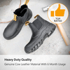 CSA Approved Green Triangle Safety Shoes Work Boots with Steel Toe M-8025