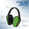  Protective Ear Muffs Noise Cancelling Hearing EM-5003 Green