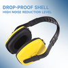 Noise Cancelling Hearing Protective Ear Muffs EM-5003 Yellow