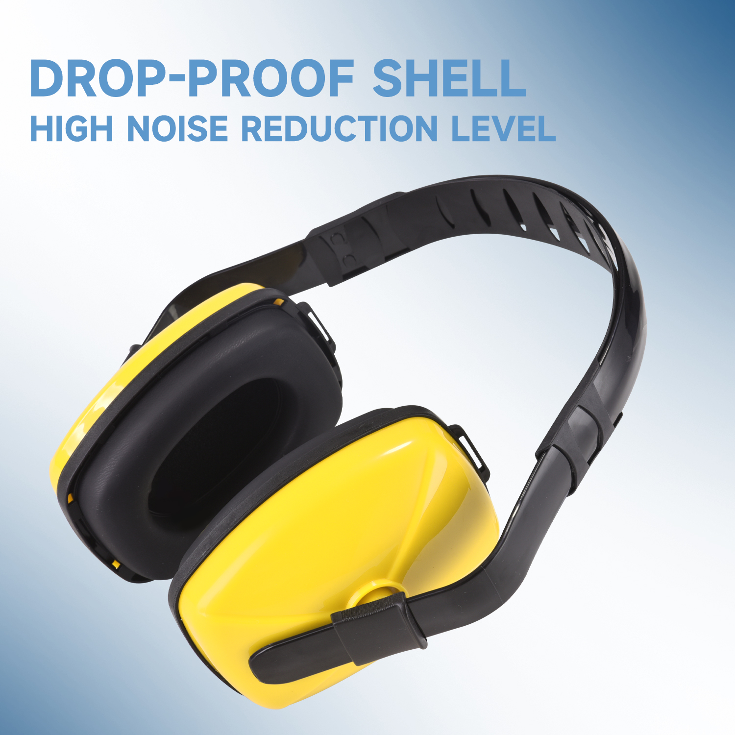 Noise Cancelling Hearing Protective Ear Muffs EM-5003 Yellow