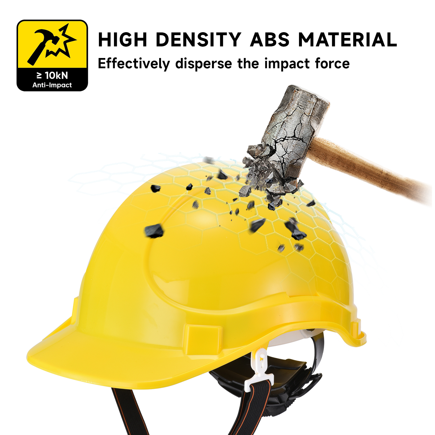 CE Approved Safety Helmets W-018 Yellow