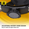 Yellow Industrial Safety Helmet W-002