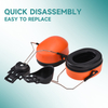 High Quality Ear Muffs E-2008D Orange