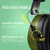 Ready Stock ABS Protective Ear Muffs EM-5002 Green