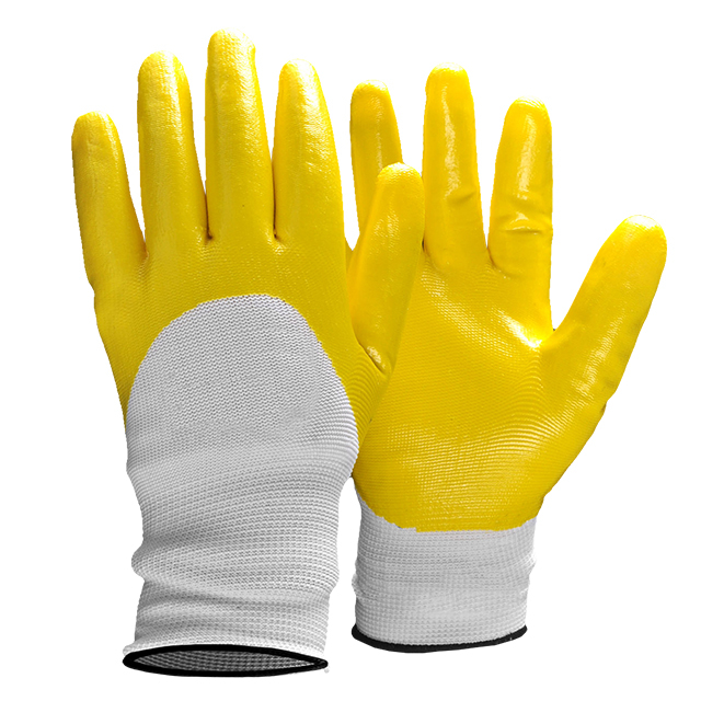 Nitrile Coated Industrial Work Gloves FL-N1001 