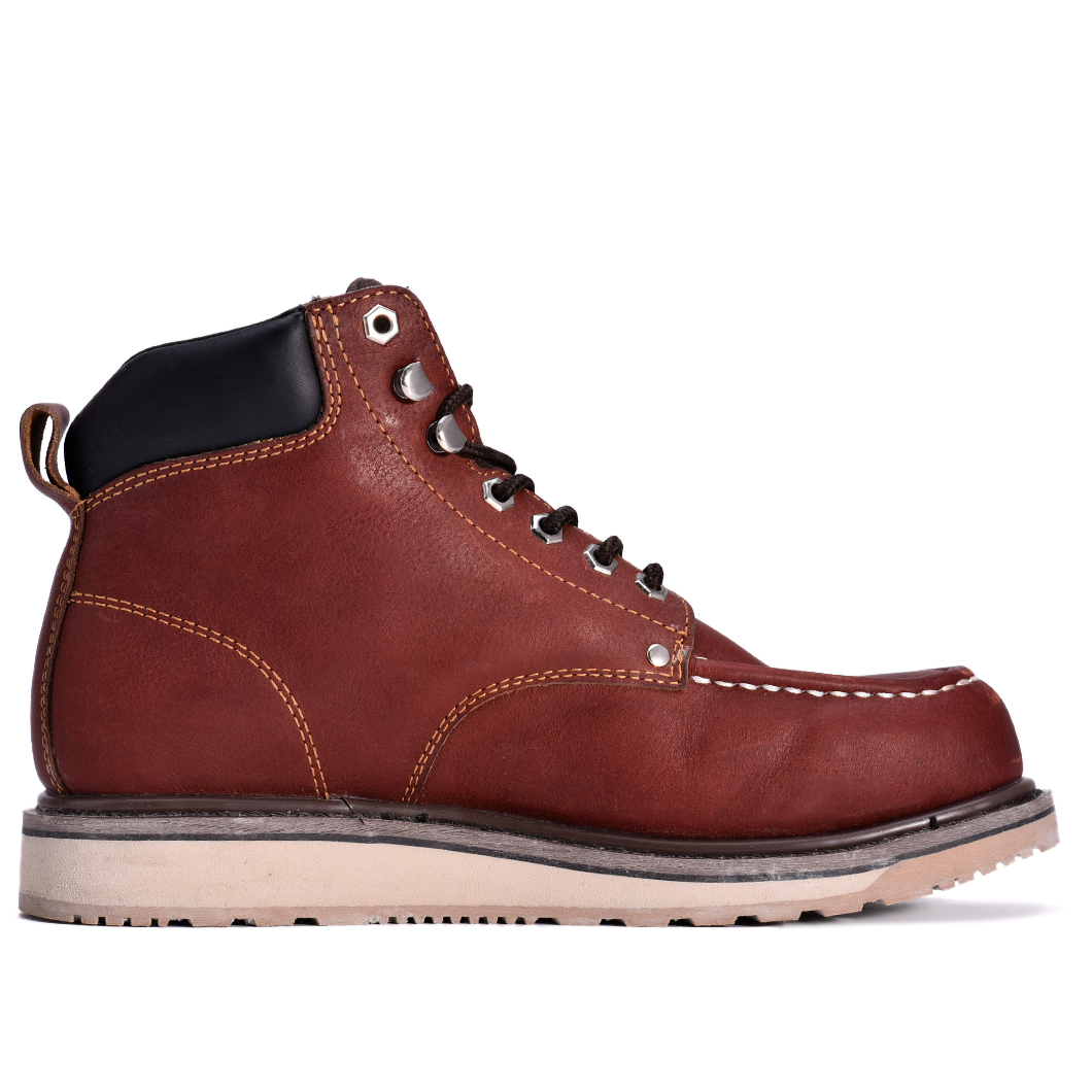 Traditional Wedge Work Boots M-8076