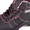 Steel Toe Women Work Boots M-8183 Pink