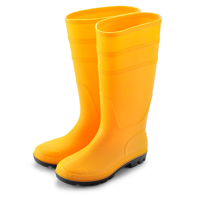 PVC Wellington Boots W-6036 Yellow