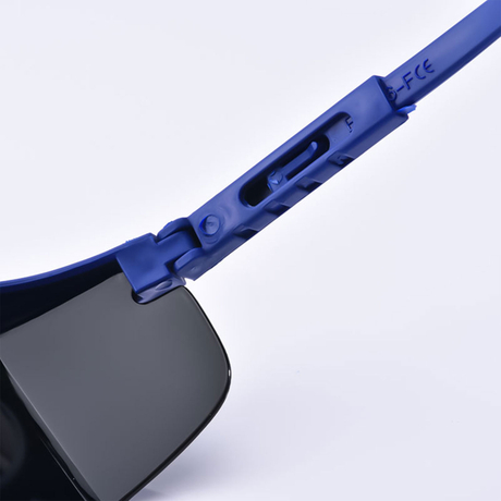 Heavy Duty Dark PC Safety Glasses KS102 Black