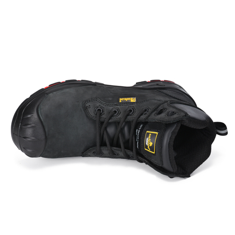 Work Boots Metal Free Oil & Slip Resistant Superior Metal Free Safety Work Boots M-8552 Black