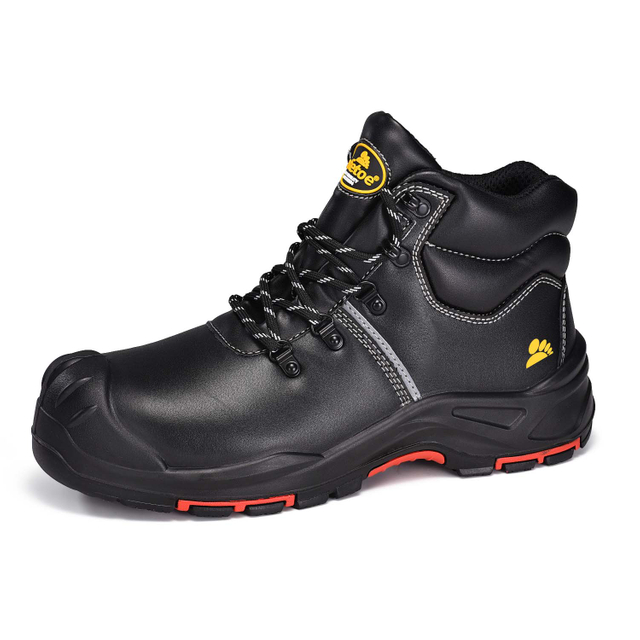 Waterproof PU/Rubber Safety Shoes With Steel Toe M-8575