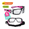 Ready Stock Anti Fog Lady Safety Glasses SG010