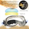 High Quality Overglasses Clear Safety Goggles SG007 