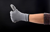 PU Coated Industrial Work Gloves PN8003 Grey