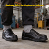 Leather Safety Shoes for Executive & Manager L-7610