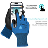 Construction Work Gloves Cut Resistant Safety Work Gloves PD8045 Blue