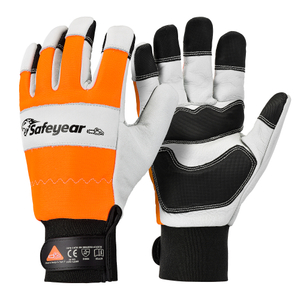 Forestry Chainsaw Gloves for Professional Logging | EN 11393
