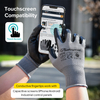Safeyear Touchscreen Nitrile Foam Coated Work Gloves N1552 Guarder Max