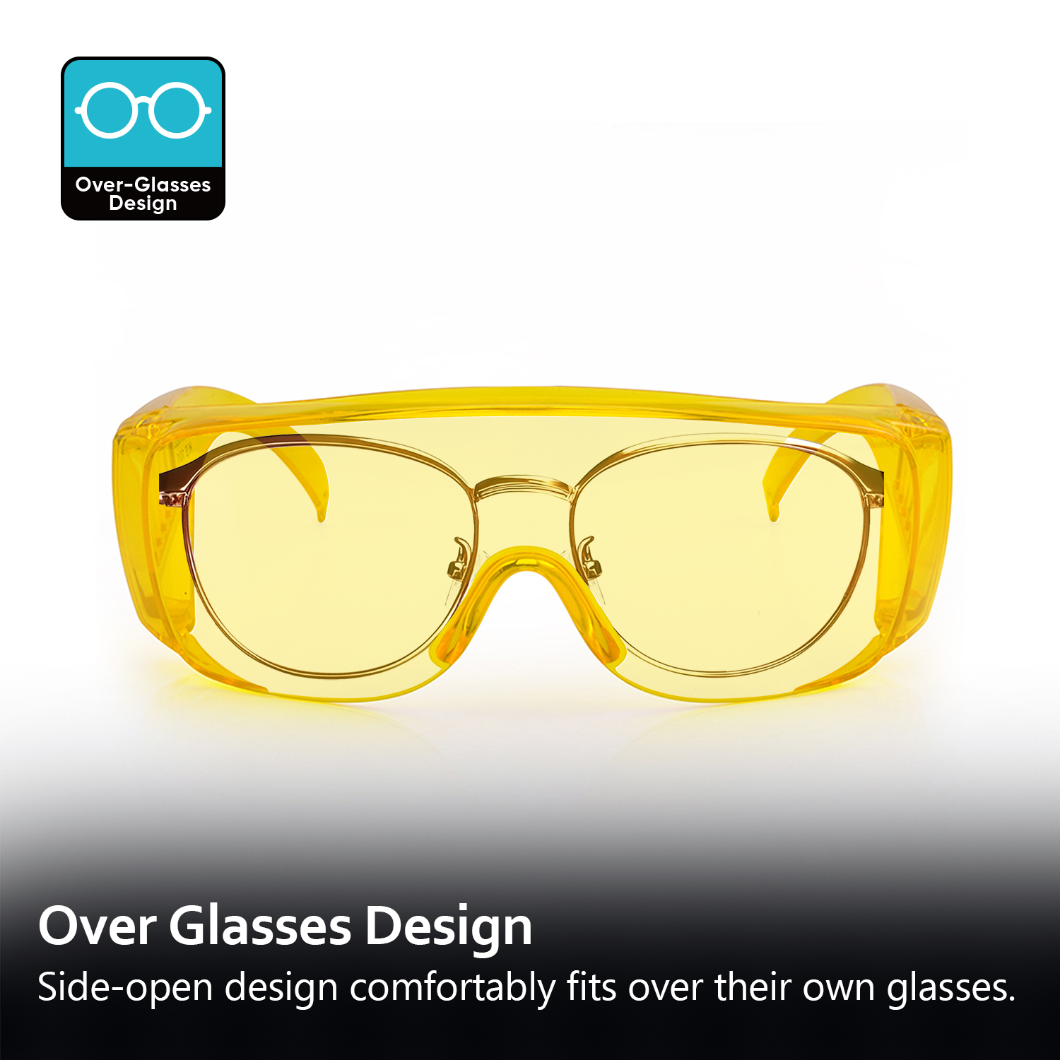 OTG Safety Glasses That Fit Over Prescription Glasses | ANSI Z87.1 & EN166