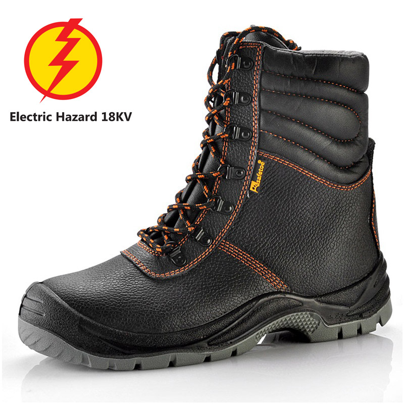 Composite Toe Electrical Hazard Dielectric Safety Boots EH Rated Work Boots