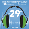  Protective Ear Muffs Noise Cancelling Hearing EM-5003 Green