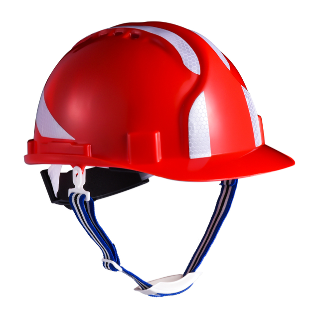 Red Safety Helmet for Construction W-036