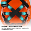 Anti-smashing Work Helmet W-002 Orange