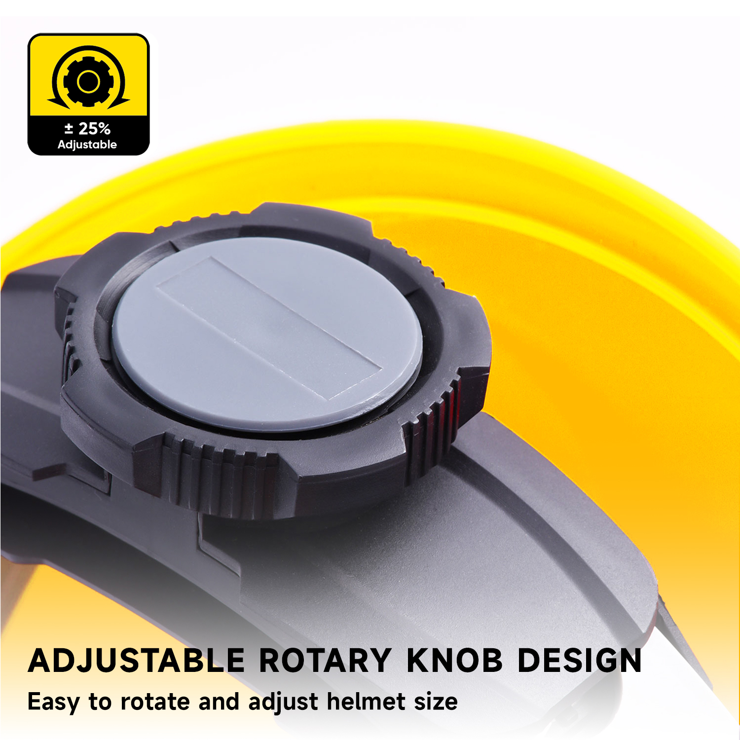 Yellow ABS Safety Helmets W-003