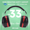 Ready Stock ABS Protective Ear Muffs EM-5002 Red